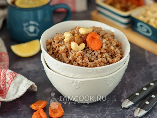 Фото блюда: Сладкая гречневая каша (на воде)