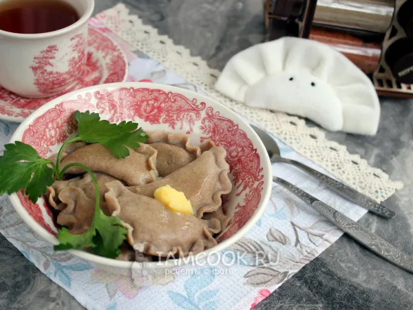 Фото блюда: Вареники из ржаной муки