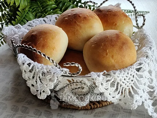 Фото блюда: Булочки на огуречном рассоле в духовке