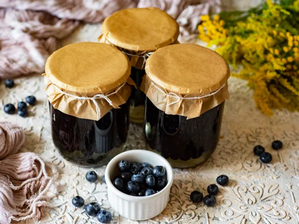 Фото блюда: Голубика в сиропе на зиму