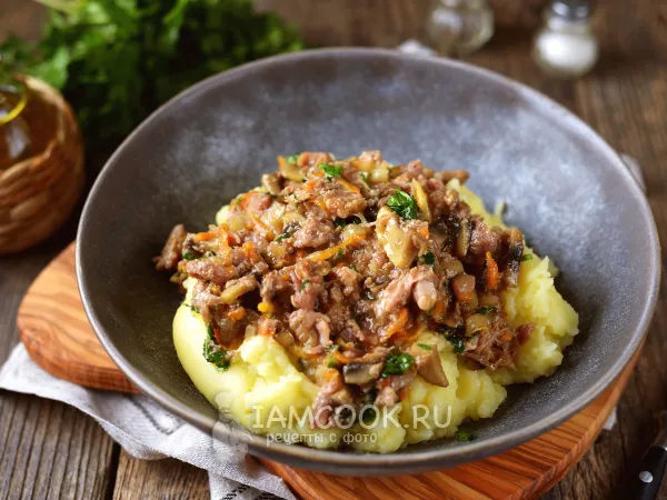 Фото блюда: Подлива из тушенки