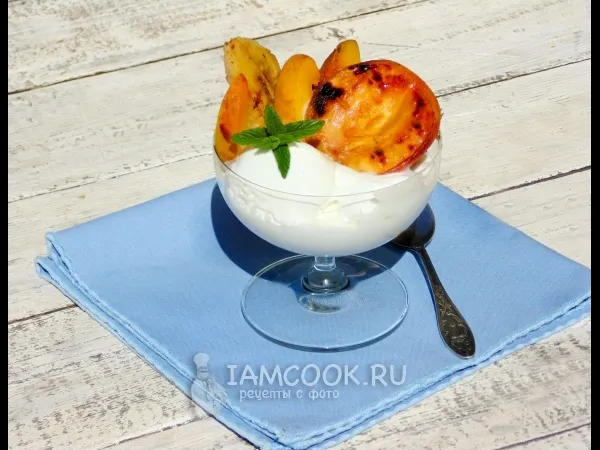 Фото готового блюда: Фрукты на гриле