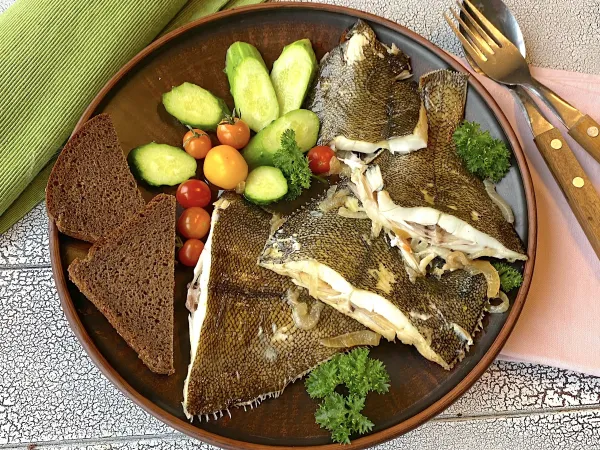 Фото блюда: Камбала в мультиварке