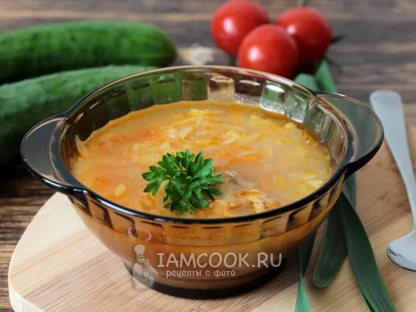 Фото блюда: Щи из кислой капусты со свининой