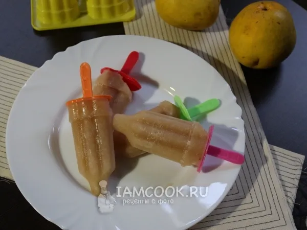 Фото готового блюда: Мороженое из груш