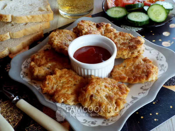 Фото готового блюда: Рубленые котлеты из кролика