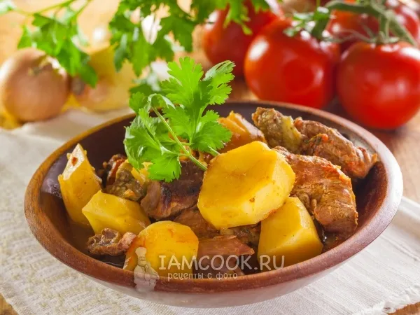 Фото блюда: Чанахи из баранины в кастрюле (классический рецепт)