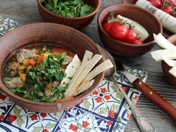 Фото блюда: Посоле (мексиканский суп)