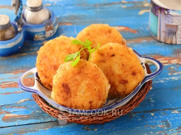 Фото готового блюда: Котлеты рисовые