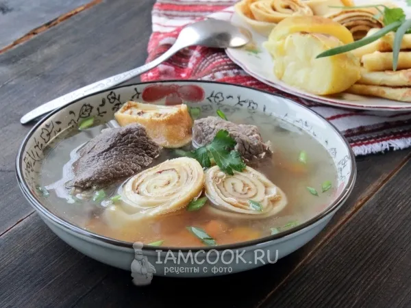 Фото готового блюда: Суп «Панадель» по-чешски