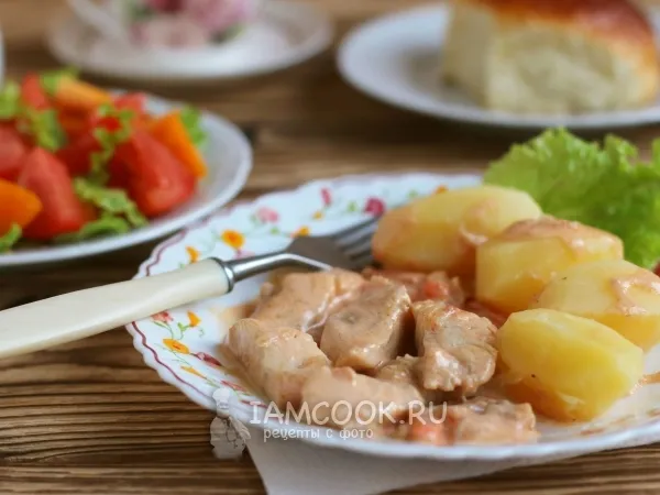 Фото блюда: Минтай как в детском саду