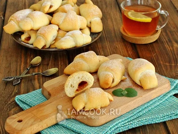 Фото блюда: Постные рогалики