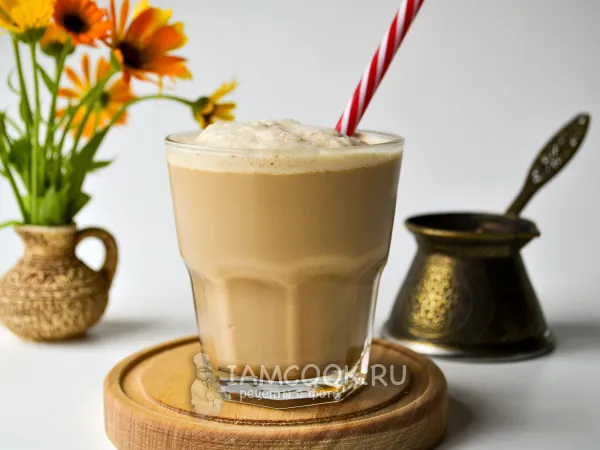 Фото блюда: Айс латте с урбечом