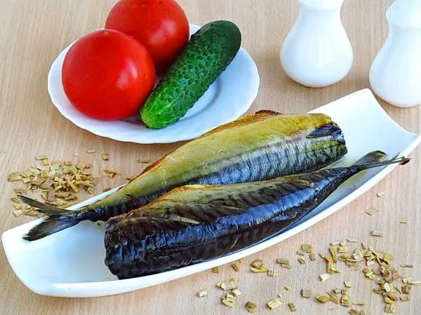 Фото блюда: Скумбрия копчёная в аэрогриле