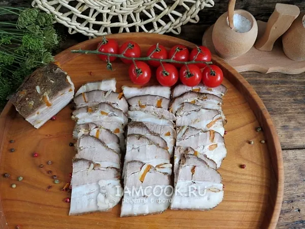 Фото блюда: Свиная прослойка в фольге в духовке