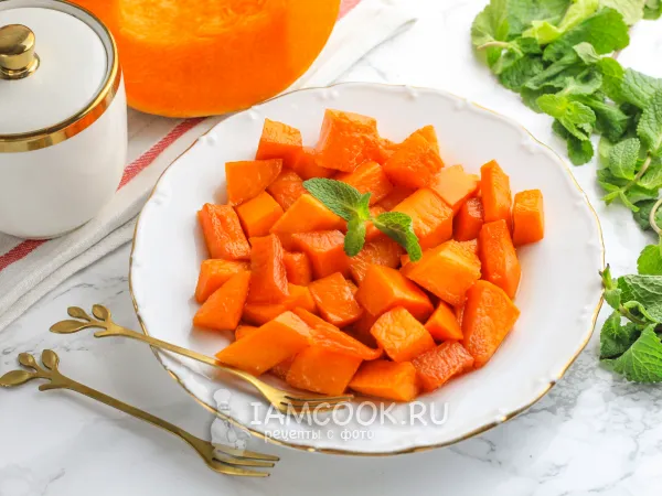 Фото блюда: Карамелизированная тыква