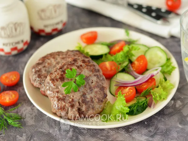 Фото блюда: Бифштекс из телятины