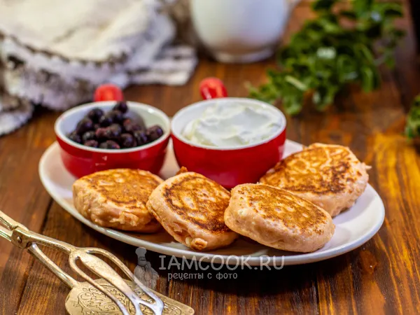 Фото блюда: Сырники с протеином