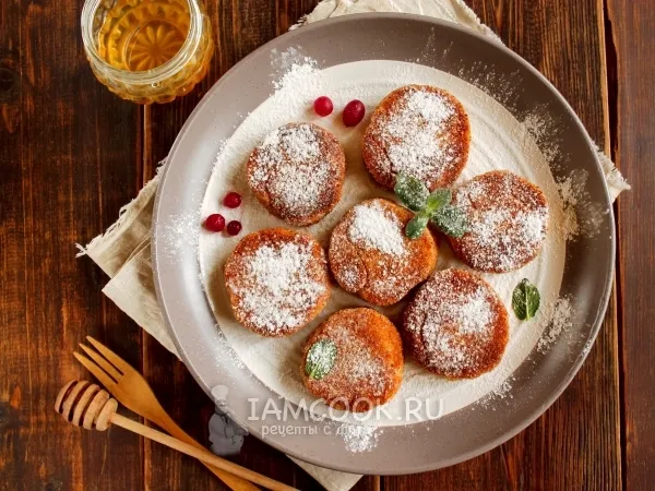 Фото блюда: Сырники из мягкого творога