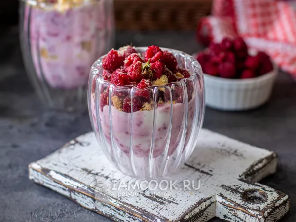 Фото блюда: Малиновое парфе