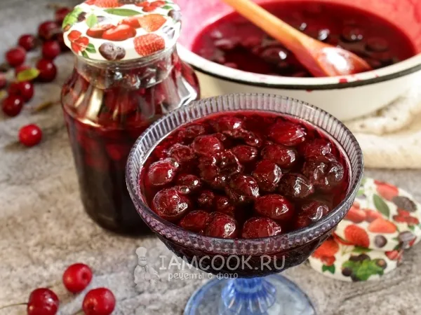 Фото блюда: Варенье из вишни Пятиминутка