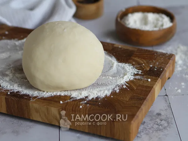 Фото блюда: Постное тесто на картофельном отваре