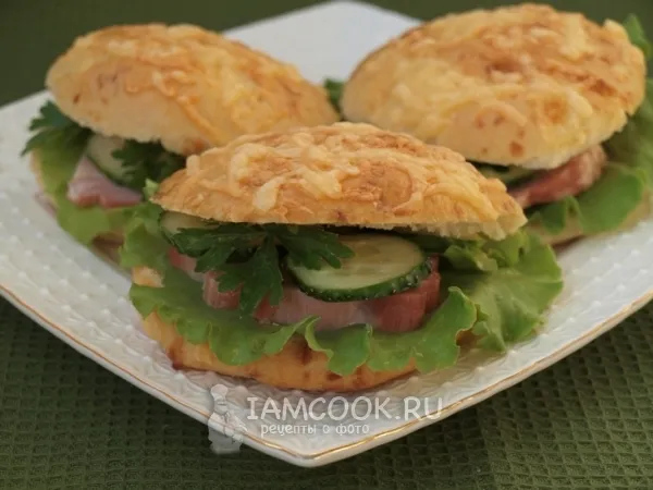 Фото блюда: Сырные булочки из дрожжевого теста