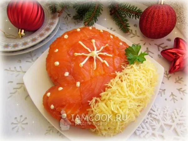 Фото готового блюда: Салат «Варежка»