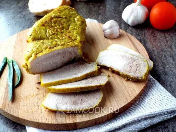 Фото готового блюда: Пастрома из свинины