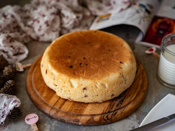 Фото блюда: Манник на йогурте в мультиварке