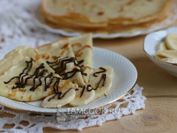 Фото готового блюда: Блины на молоке и кефире