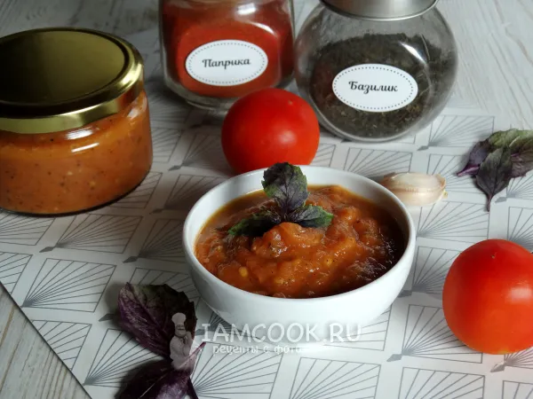 Фото блюда: Соус из запеченных томатов