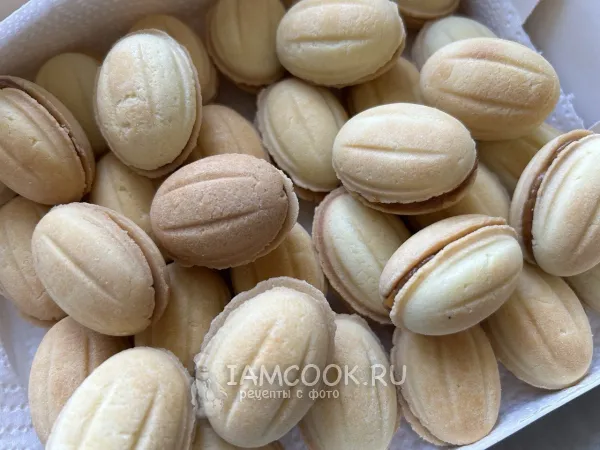 Фото готового блюда: Печенье «Орешки» (безглютеновое)