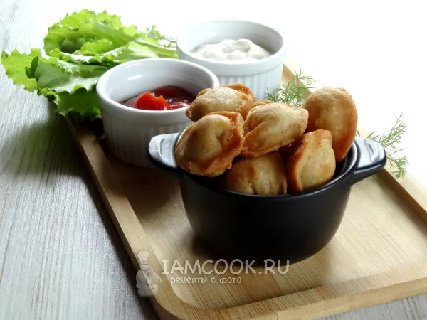 Фото блюда: Пельмени во фритюре