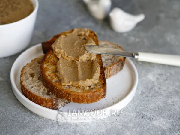Фото блюда: Паштет из куриной печени с тыквой