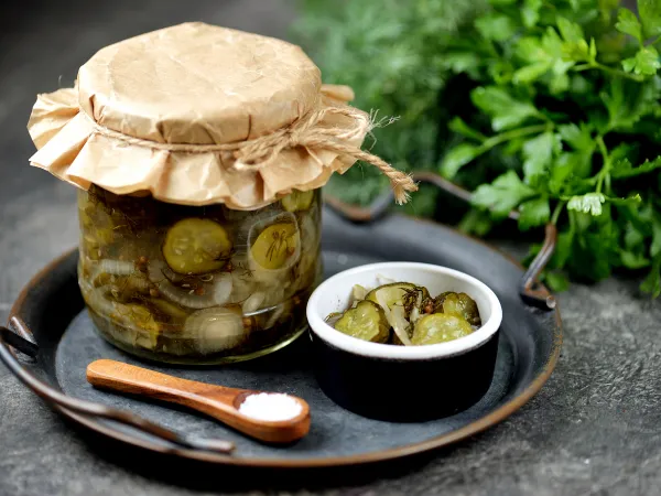 Фото блюда: Латгальский салат из огурцов на зиму