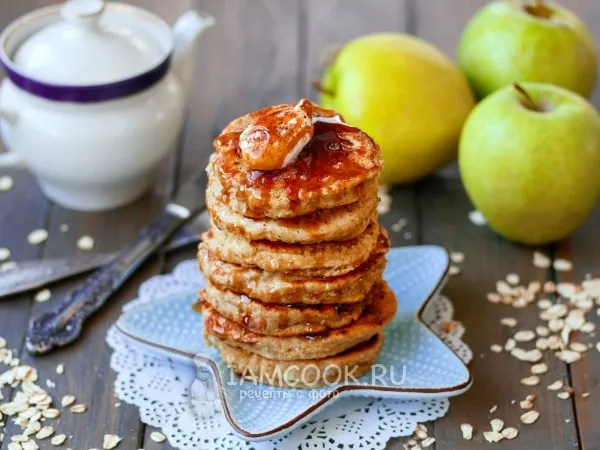 Фото блюда: Жареные яблоки в тесте на кефире