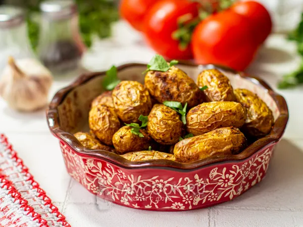 Фото готового блюда: Бэби картофель в аэрогриле