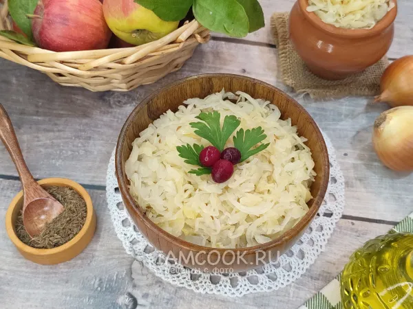 Фото блюда: Квашеная капуста по-чешски