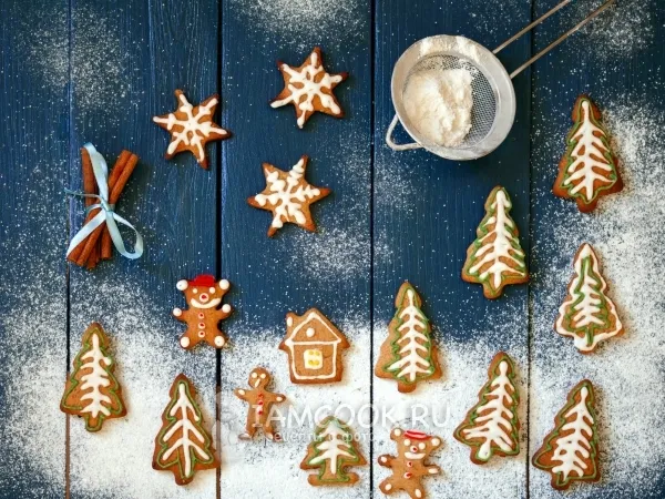 Фото блюда: Печенье имбирное с корицей