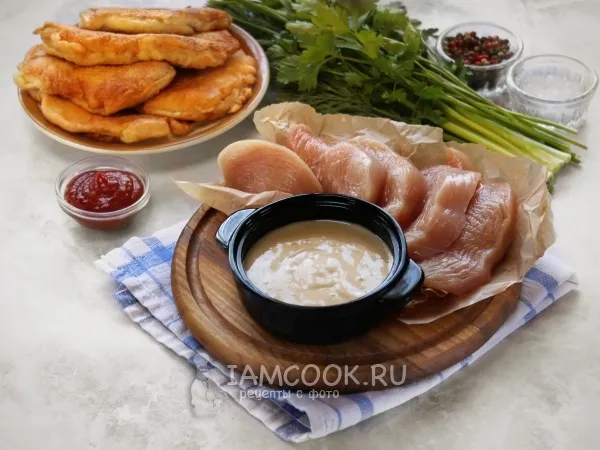 Фото готового блюда: Пышный кляр для отбивных (+отбивные)