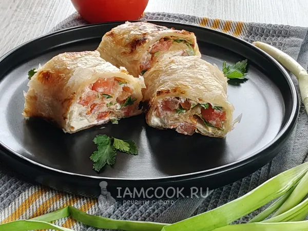 Фото блюда: Роти с помидорами