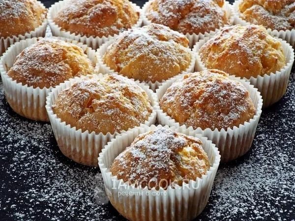 Фото блюда: Морковные кексы с изюмом