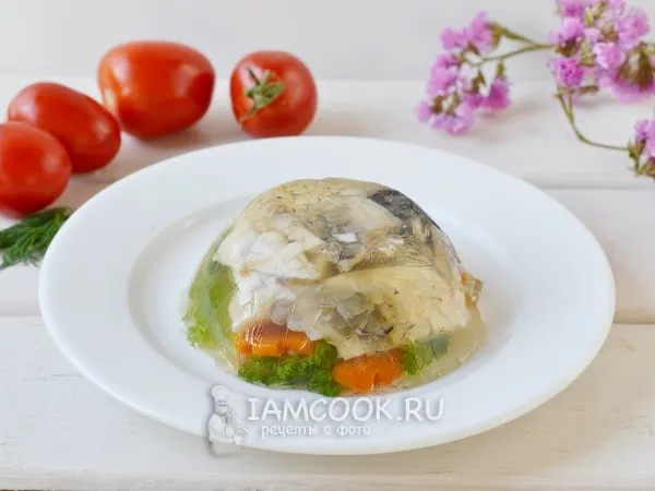 Фото блюда: Заливное из карпа