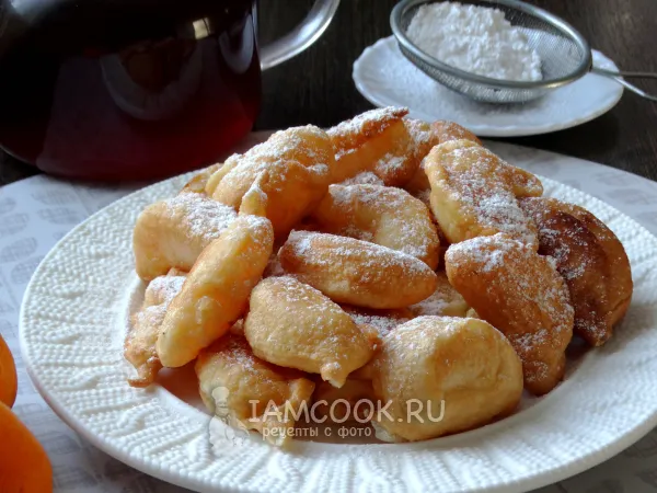 Фото готового блюда: Мандарин в тесте
