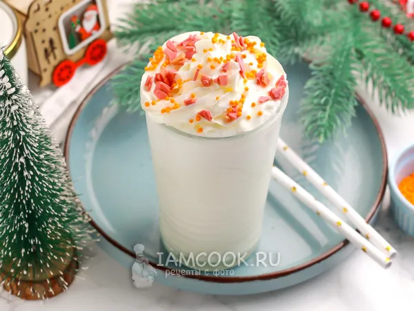 Фото блюда: Молочный коктейль с топпингом