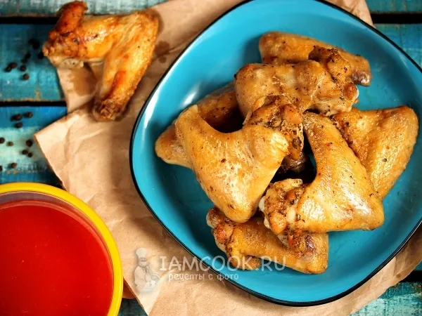 Фото блюда: Жареные крылышки