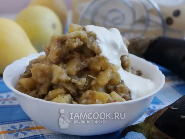 Фото готового блюда: Картофель с баклажанами