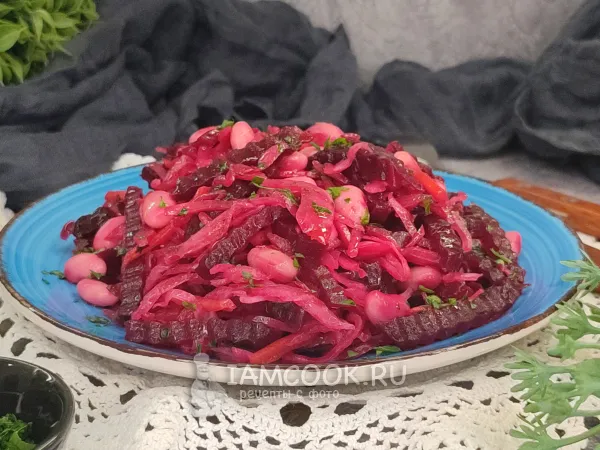 Фото блюда: Салат с горчичным маслом