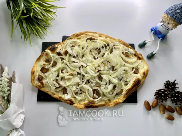 Фото блюда: Тарт фламбе